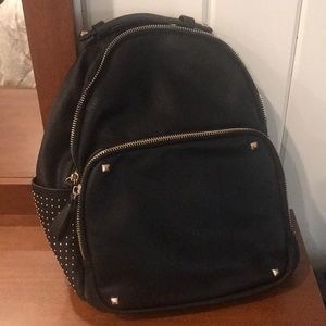 Backpack-fake leather